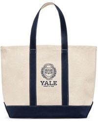 Sporty & Rich - Yale Logo-Print Tote Bag - Lyst
