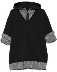 we11done - Layered-Design T-Shirt - Lyst