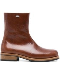 Our Legacy - Camion Leather Ankle Boots - Lyst