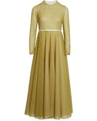 Giambattista Valli - Robe Longue En Macramé - Lyst