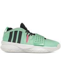 adidas - Mint Green Basketball Sneakers - Lyst