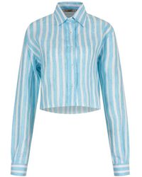 Paramidonna - Camicia Ida A Righe - Lyst