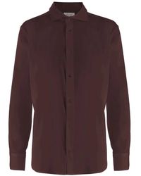 HER SHIRT HER DRESS - Button-Fastening Long-Sleeve Shirt - Lyst