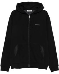 Premiata - Logo-Print Zip-Up Hoodie - Lyst