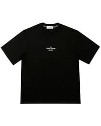Stone Island - Archivio Logo-Print T-Shirt - Lyst