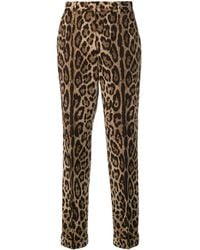 Dolce & Gabbana - Trousers > slim-fit trousers - Lyst