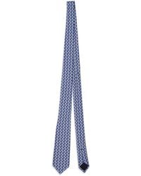 Gucci - Interlocking G Belt-print Tie - Lyst