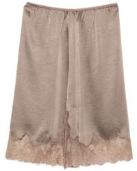 Citizens of Humanity - Lace-Trim Mini Skirt - Lyst