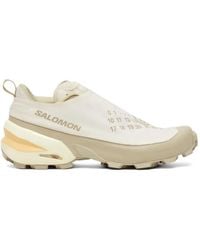 MM6 MAISON MARGIELA X SALOMON - Logo-Print Slip-On Sneakers - Lyst