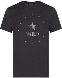 John Richmond - Star-Print Short-Sleeve T-Shirt - Lyst