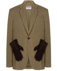 Moschino - Single-Breasted Blazer - Lyst