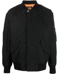 A.P.C. - Zip-Pocket Cotton Bomber Jacket - Lyst
