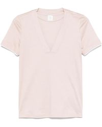 Eleventy - Contrasting-Trim T-Shirt - Lyst