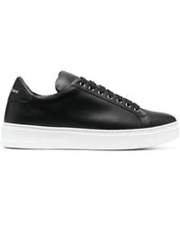 Philipp Plein - Skull And Plein Low-Top Leather Sneakers - Lyst