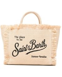 MC2 Saint Barth - Borsa Tote Colette Con Ricamo - Lyst