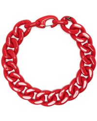 Patrizia Pepe - Chunky Anchor-chain Necklace - Lyst