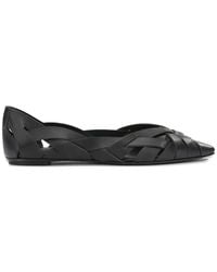Roberto Del Carlo - Ballerines Lisi Tressées À Bout Pointu - Lyst