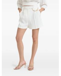 Elisabetta Franchi - Chain Embellished Shorts - Lyst