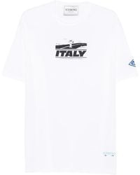 Iceberg - Graphic-Print Cotton T-Shirt - Lyst
