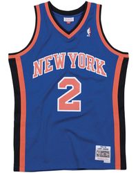 Mitchell & Ness - "New York Knicks Road 1998-99 Larry Johnson" Swingman Jersey - Lyst