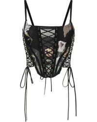 Monse - Top Con Stampa - Lyst