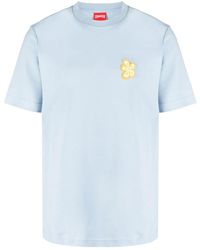 Camper - Floral-print Short-sleeve T-shirt - Lyst