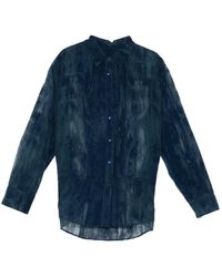 JNBY - Oversized Doorzichtige Blouse - Lyst