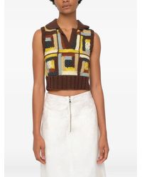 Sea - Pull Sans Manches Agnes En Crochet - Lyst