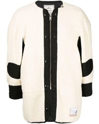 Maison Mihara Yasuhiro - Logo-patch Fleece Jacket - Lyst