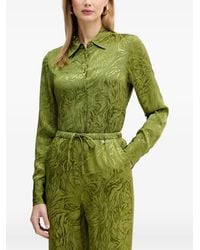 Silvian Heach - Button-Fastening Patterned Shirt - Lyst
