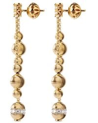 Officina Bernardi - 18Kt Empire Diamond Earrings - Lyst
