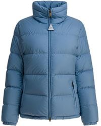 Moncler - Donsjack Met Hoge Hals - Lyst