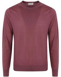 Ballantyne - Crew-Neck Wool Sweater - Lyst