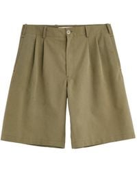 Our Legacy - Ponte Pleated Shorts - Lyst