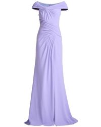 Tadashi Shoji - Off-Shoulder Split Dress - Lyst