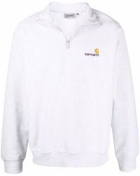 Carhartt - American Script Half-Zip Sweatshirt - Lyst