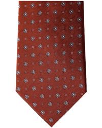 Hackett - Corbata Con Motivo Floral En Jacquard - Lyst
