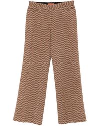 Missoni - Pantalones Con Motivo En Zigzag - Lyst