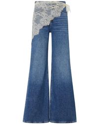 Liu Jo - Flare Jeans With Bandana - Lyst