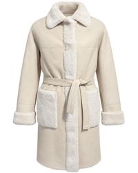 Poche Paris - Reversible Shearling-Trim Jacket - Lyst