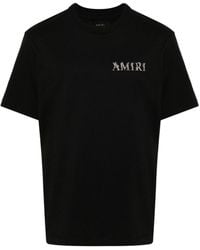 Amiri - T-shirt Ma Baroque Logo - Lyst