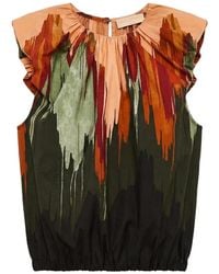Ulla Johnson - Gracie Ruffled Top - Lyst
