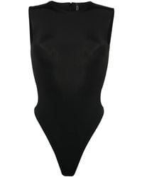 Entire studios - Body Smanicato Con Scollo Rotondo - Lyst