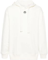 Marine Serre - Calendars-Print Organic Cotton Hoodie - Lyst