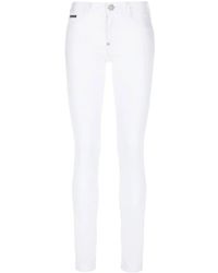 Philipp Plein - High-Rise Skinny-Cut Jeans - Lyst