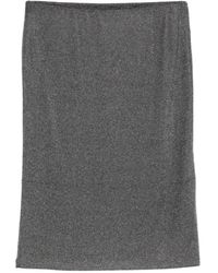 Arcina Ori - Clara Skirt Chrome Metallic - Lyst
