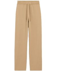 Ami Paris - Cotton Track Pants With Ami De Coeur - Lyst