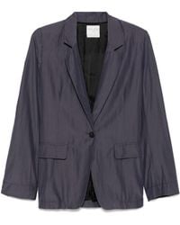 Forte Forte - Blazer Mit Fallendem Revers - Lyst