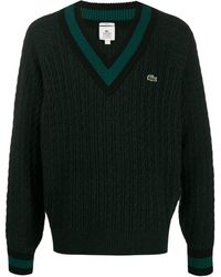 lacoste cricket sweater