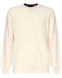 Fay - Jersey Con Cuello Redondo - Lyst